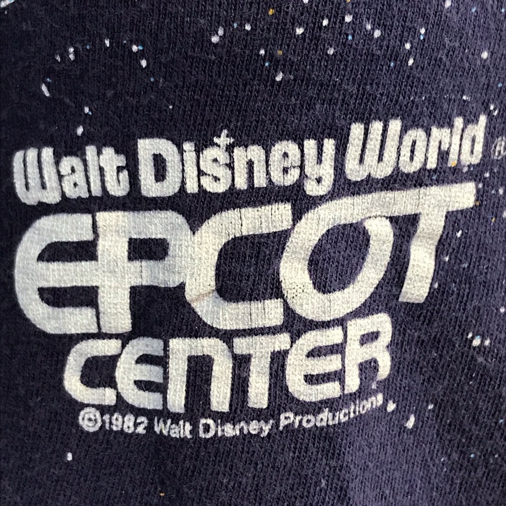 Vintage Disney Epcot Screen print Tee - Picture 4 of 6